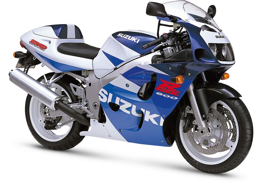 Suzuki GSXR 600 1998 Blue White DECAL KIT by