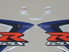 SUZUKI GSX-R 600 2007 BLUE BLACK DECAL KIT