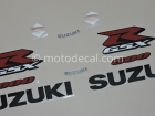 SUZUKI GSX-R 600 2006 BLACK DECAL KIT