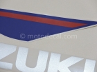 SUZUKI GSX-R 750 2007 BLUE WHITE DECAL KIT