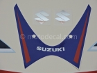 SUZUKI GSX-R 750 2007 BLUE WHITE DECAL KIT