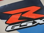 SUZUKI GSX-R 750 2007 BLUE WHITE DECAL KIT