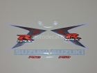 SUZUKI GSX-R 750 2008 BLUE WHITE DECAL KIT