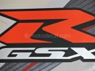 SUZUKI GSX-R 750 2008 BLUE WHITE DECAL KIT