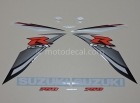SUZUKI GSX-R 750 2009 BLUE WHITE DECAL KIT