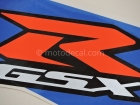 SUZUKI GSX-R 750 2010 WHITE BLUE DECAL KIT