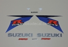SUZUKI GSX-R 750 2010 WHITE BLUE DECAL KIT