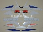 SUZUKI GSX-R 1000 2001 BLUE WHITE DECAL KIT