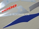 SUZUKI GSX-R 1000 2001 BLUE WHITE DECAL KIT