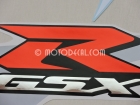SUZUKI GSX-R 1000 2001 BLUE WHITE DECAL KIT