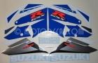 SUZUKI GSX-R 1000 2003 BLUE WHITE DECAL KIT
