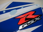 SUZUKI GSX-R 1000 2003 BLUE WHITE DECAL KIT
