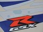 SUZUKI GSX-R 1000 2004 BLUE WHITE DECAL KIT