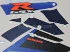 SUZUKI GSX-R 1000 2004 BLUE WHITE DECAL KIT