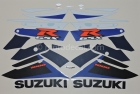 SUZUKI GSX-R 1000 2004 BLUE WHITE DECAL KIT