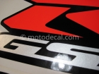 SUZUKI GSX-R 1000 2006 BLUE WHITE DECAL KIT