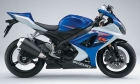 SUZUKI GSX-R 1000 2007 BLUE WHITE DECAL KIT