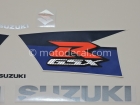 SUZUKI GSX-R 1000 2010 WHITE DECAL KIT