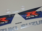 SUZUKI GSX-R 1000 2010 WHITE DECAL KIT