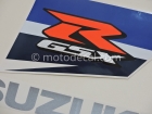 Suzuki GSX-R 1000 2011 BLUE WHITE DECAL KIT