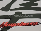 SUZUKI GSX 1300R HAYABUSA  2003 ORANGE 40th ANNIVERSARY DECAL KIT