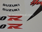 SUZUKI GSX 1300R HAYABUSA  2003 ORANGE 40th ANNIVERSARY DECAL KIT