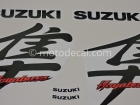 SUZUKI GSX 1300R HAYABUSA  2003 ORANGE 40th ANNIVERSARY DECAL KIT