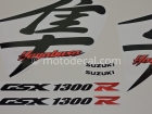 SUZUKI GSX 1300R HAYABUSA  2003 ORANGE 40th ANNIVERSARY DECAL KIT