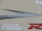 SUZUKI GSX 1300R HAYABUSA  2008 BLACK DECAL KIT