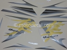 SUZUKI GSX 1300R HAYABUSA  2008 BLACK DECAL KIT