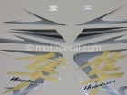SUZUKI GSX 1300R HAYABUSA  2008 BLACK DECAL KIT