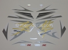 SUZUKI GSX 1300R HAYABUSA 2009 BLACK DECAL KIT