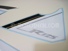 YAMAHA YZF-R125 2008 BLUE DECAL KIT