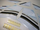 YAMAHA YZF-R125 2008 BLUE DECAL KIT