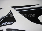 YAMAHA YZF-R125 2008 YELLOW DECAL KIT