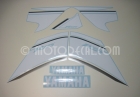 YAMAHA YZF-R125 2009 BLACK DECAL KIT