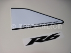 YAMAHA YZF-R6 2006 YELLOW 50th ANNIVERSARY DECAL KIT
