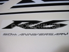 YAMAHA YZF-R6 2006 YELLOW 50th ANNIVERSARY DECAL KIT