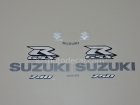 SUZUKI GSX-R 750 2008 BLACK DECAL KIT