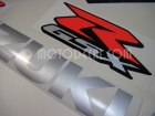 SUZUKI GSX-R 1000 2006 RED BLACK DECAL KIT
