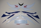 HONDA CBR 600RR 2007 BLUE DECAL KIT