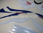 HONDA CBR 600RR 2007 BLUE DECAL KIT