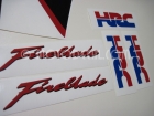 HONDA CBR 1000RR 2007 HRC DECAL KIT