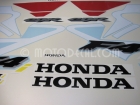 HONDA CBR 600 F4i 2001 WHITE RED DECAL KIT