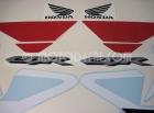 HONDA CBR 600 F4i 2001 WHITE RED DECAL KIT