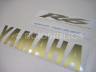YAMAHA YZF-R6 2010 BLACK DECAL KIT