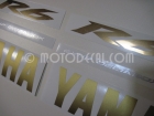YAMAHA YZF-R6 2010 BLACK DECAL KIT