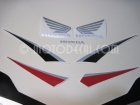 HONDA CBR 600RR 2009 BLACK RED DECAL KIT