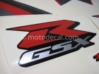 SUZUKI GSX-R 1000 2005 BLAK GREY DECAL KIT