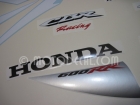 HONDA CBR 600RR 2007 WHITE US DECAL KIT